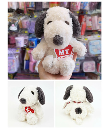 🇯🇵日本直送🇯🇵 Snoopy 白色捲毛毛公仔