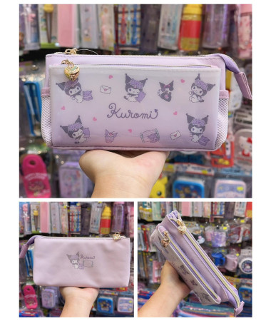 🇭🇰原裝行貨🇭🇰 Kuromi 雙拉鍊 筆袋