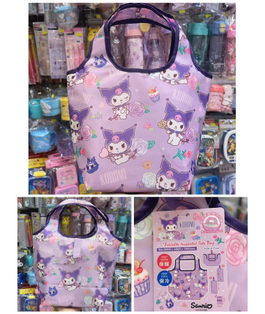 🇭🇰原裝行貨🇭🇰 Kuromi 可摺式 手挽保溫袋...