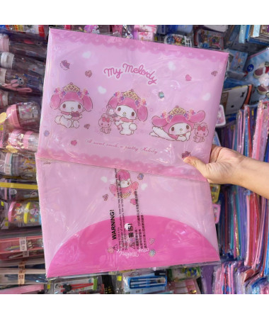 🇭🇰原裝行貨🇭🇰 My Melody 膠文件袋 啪鈕文件袋