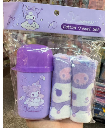 🇭🇰原裝行貨🇭🇰 Kuromi  毛巾筒 毛巾連毛巾筒...