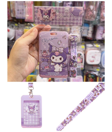 🇭🇰原裝行貨🇭🇰 Kuromi 掛頸八達通咭套 證件套
