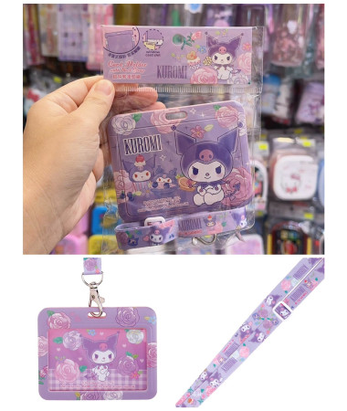 🇭🇰原裝行貨🇭🇰 Kuromi 掛頸八達通咭套 證件套