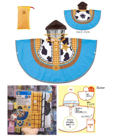🇯🇵日本直送🇯🇵 Toy Story 胡迪 小童雨衣...