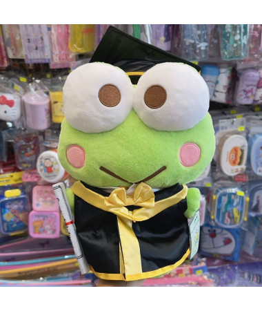 🇭🇰原裝行貨🇭🇰 Keroppi 青蛙 畢業公仔 (黃衫)