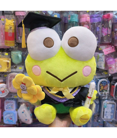 🇭🇰原裝行貨🇭🇰 Keroppi 青蛙 畢業公仔 (大)