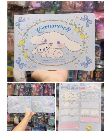 🇭🇰原裝行貨🇭🇰 Cinnamoroll 玉桂狗 貼紙簿