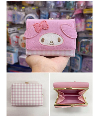 🇯🇵日本直送🇯🇵 My Melody 彷皮 銀包 連散銀位