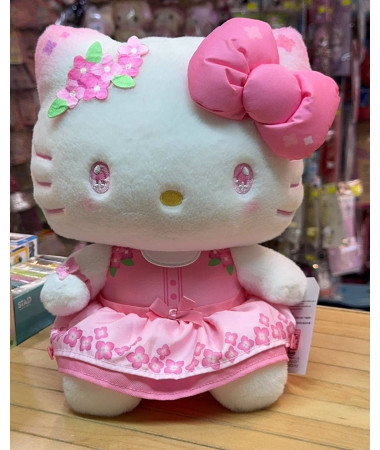 Hello Kitty 繡球花系列 毛公仔