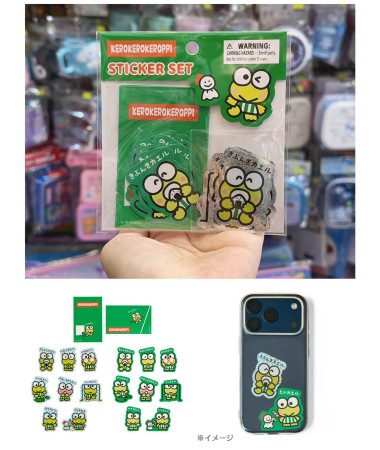 🇯🇵日本直送🇯🇵 Keroppi 青蛙 生日系列 貼紙