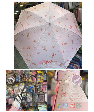 🇭🇰原裝行貨🇭🇰 My Melody 晴雨兼用超輕直雨傘