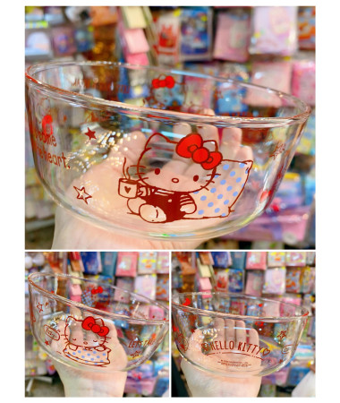Hello Kitty 玻璃碗