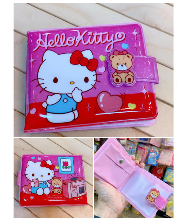 Hello Kitty銀包；小童膠銀包
