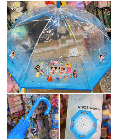 迪士尼100週年小童直雨傘