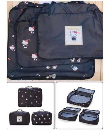 🇯🇵日本直送🇯🇵 Kitty 旅行衣物收納袋(1套3個)