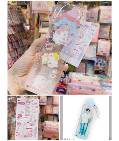 🇯🇵日本直送🇯🇵 Kitty 奶樽造型鎖匙扣 /可放相片
