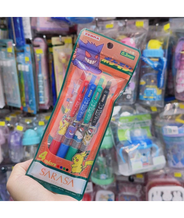 🇯🇵日本直送🇯🇵 Pokemon 比卡超原子筆(一套4枝)