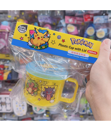 Pokemon 比卡超膠杯連蓋