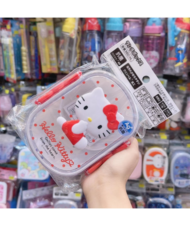 🇯🇵日本直送🇯🇵 Kitty 立體餐盒/食物盒(日本製)