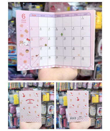 Kitty 2024年細本 Schedule Book...