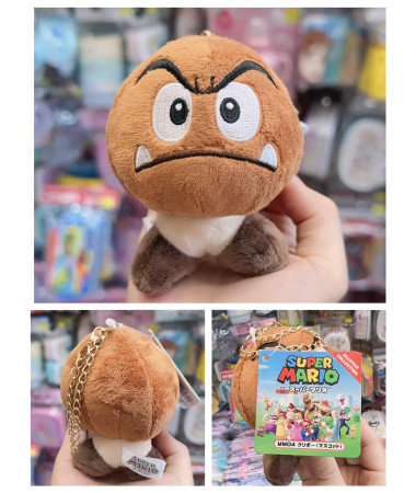 🇯🇵日本直送🇯🇵 Mario 孖寶兄弟蘑菇公仔匙扣