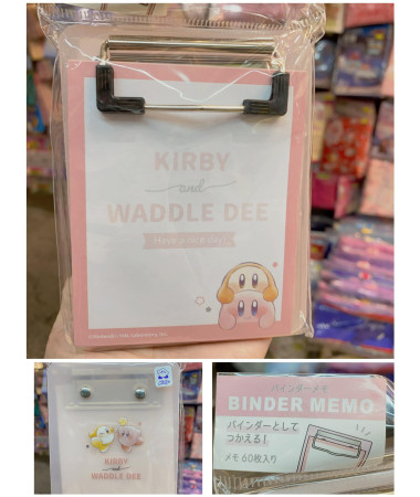 🇯🇵日本直送🇯🇵星之卡比 Kirby 便條紙及寫字夾板