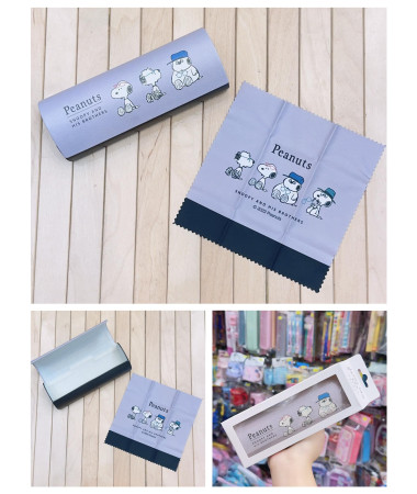 🇯🇵日本直送🇯🇵 Snoopy 眼鏡盒連眼鏡布