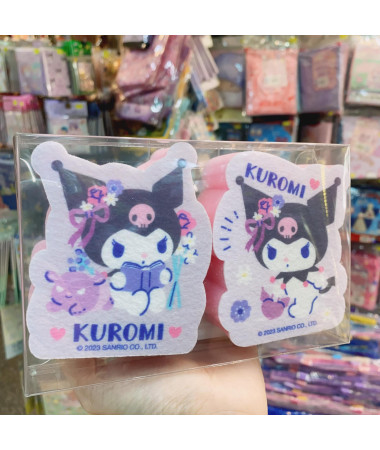 Kuromi 海棉 2件裝海棉