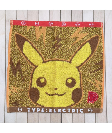 🇯🇵日本直送🇯🇵 Pokemon 精靈寶可夢比卡超方形毛巾