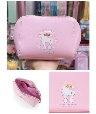 🇯🇵日本直送🇯🇵 Kitty 拉鍊化妝袋/化妝包