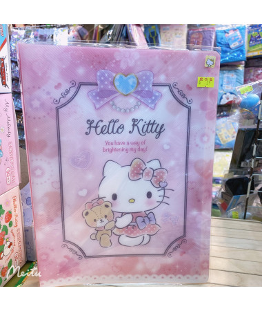 Hello Kitty A4 20頁文件套/資料冊