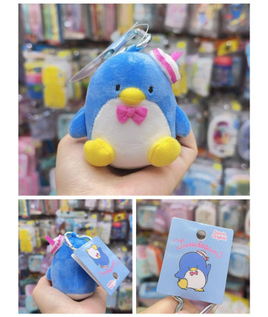 🇯🇵日本直送🇯🇵 Tuxedosam 企鵝毛公仔匙扣連心心扣