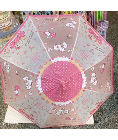 🇯🇵日本直送🇯🇵Hello Kitty防水布料自動開直雨傘