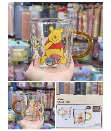 Winnie The Pooh 小熊維尼玻璃水杯