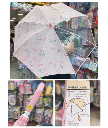 🇯🇵日本直送🇯🇵 Kitty 中童直雨傘/直遮 45cm
