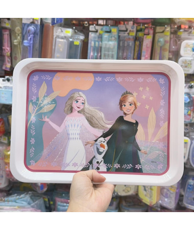 Frozen Elsa Anna膠餐盤/托盤